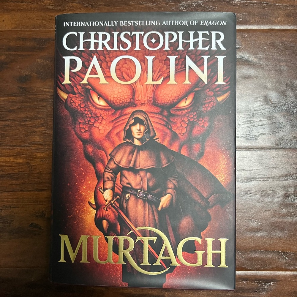 Murtagh: The World of Eragon #1 Instant New York Times Bestseller Hardcover Book